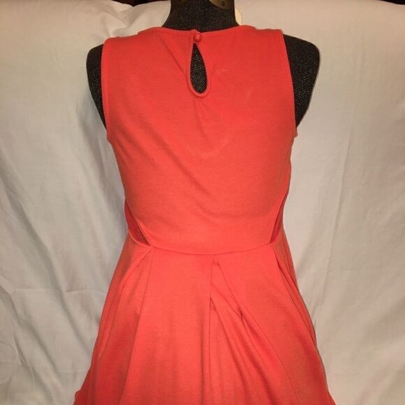Soprano sz m orange dress cutout with lace - Picture 3 of 7